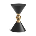 Loire Black Iron End Table