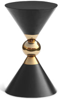 Loire Black Iron End Table