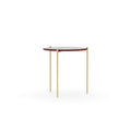Demli Rouge Glass Side Table