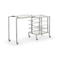 Rankin Bar Cart - Nickel