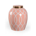 Sarah Ginger Jar - Coral