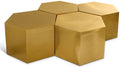 Hallam Gold Iron 4pc. Modular Coffee Table