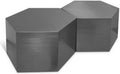 Hallam Chrome Iron 2pc. Modular Coffee Table