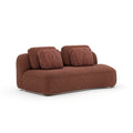Sasso RAF Armless Loveseat - Saffron
