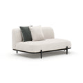 Madera Armless Raf Bumper - Oatmeal