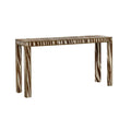 Zebra Console Table