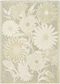 Aloha Ivory Sage Outdoor Polypropylene Area Rug