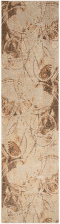 Astra Machine Washable Beige Modern Polyester Area Rug