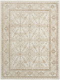 Dekor Ivory Taupe Vintage Polypropylene Area Rug