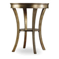 Sanctuary Round Mirrored Accent Table