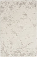 CK029 Captivating Cream Grey Modern Polyester Area Rug