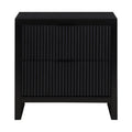 Fallon 26" Solid Wood And Oak Veneer Nightstand