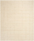 Pure Framework Sand Modern Wool Area Rug