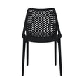 Matilda Plastic Outdoor Patio Dining Chair