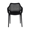 Matilda Plastic Outdoor Patio Dining Chair
