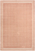 Nordic Brick Ivory Modern Polyester Area Rug