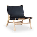 Piran Vegan Leather Upholstered Accent Chair