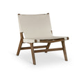 Piran Vegan Leather Upholstered Accent Chair