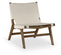 Piran Vegan Leather Upholstered Accent Chair
