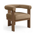 Ardith Velvet Performance Fabric Upholstered Accent Chair