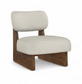 Ventana Vegan Leather Upholstered Accent Chair