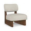 Ventana Vegan Leather Upholstered Accent Chair