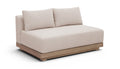 Sarzana 55" Olefin Performance Fabric Outdoor Patio Modular Loveseat