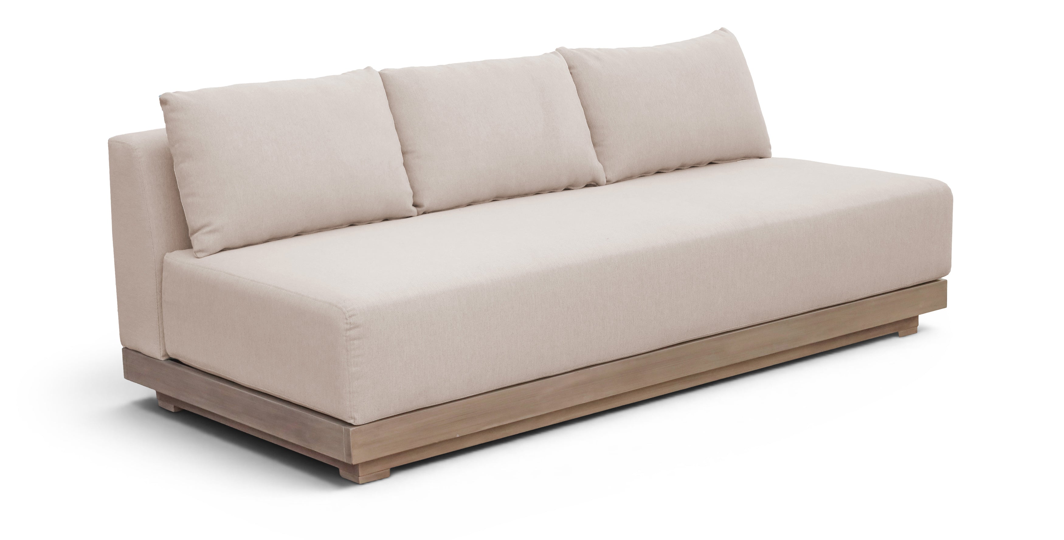 Sarzana 77" Olefin Performance Fabric Outdoor Patio Modular Sofa
