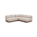 Sarzana Beige Olefin Performance Fabric 3pc. Outdoor Patio Modular Sectional - Sec3C