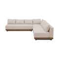 Sarzana Olefin Performance Fabric 4pc. Outdoor Patio Modular Sectional