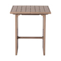Sarzana Natural Acacia Wood Outdoor Patio Bar Table