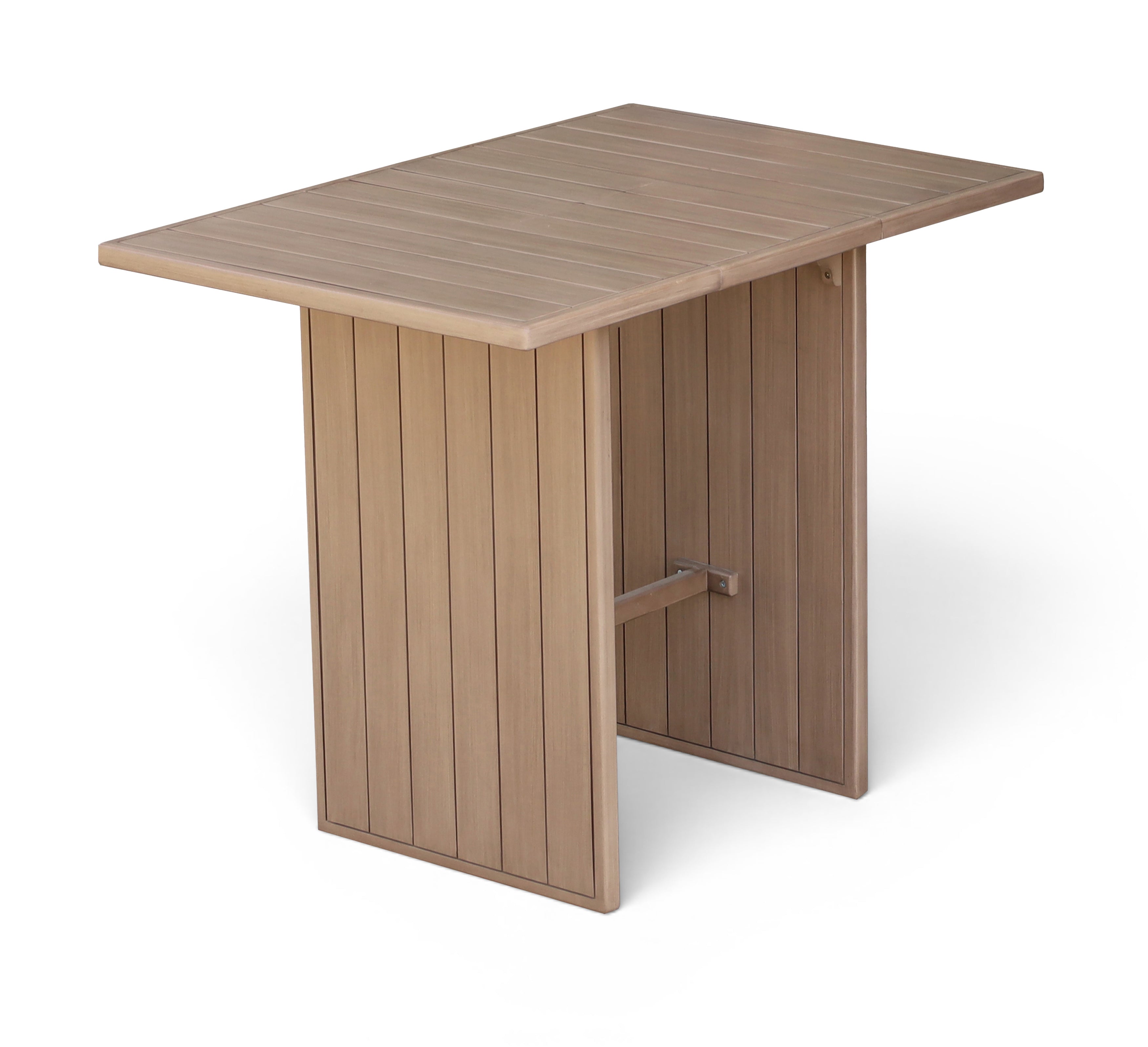 Sarzana Natural Acacia Wood Outdoor Patio Bar Table