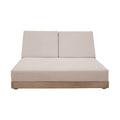 Sarzana Olefin Performance Fabric Outdoor Patio Double Lounge Chair