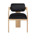 Claudette Velvet Performance Fabric Upholstered Dining Chair