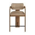 Claudette Velvet Performance Fabric Upholstered Counter Stool