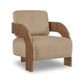 Claudette Velvet Performance Fabric Upholstered Accent Chair
