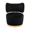 Emilia Velvet Upholstered Swivel Accent Chair