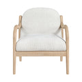Gwyneth Cream Performance Fabric Upholstered Accent Chair