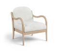 Gwyneth Cream Performance Fabric Upholstered Accent Chair
