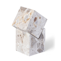 Pesaro Genuine Marble Decorative Cube