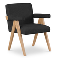 Westcott Boucle Fabric Upholstered Accent Chair