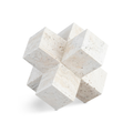 Hortensia Natural Travertine Decorative Jack Object