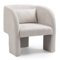 Rosaria Chenille Fabric Upholstered Accent Chair