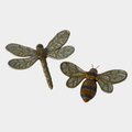 Glazed Wing Wall Art