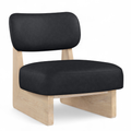 Ventana Vegan Leather Upholstered Accent Chair