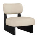 Ventana Vegan Leather Upholstered Accent Chair
