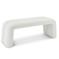 Anwen Boucle Fabric Upholstered Bench