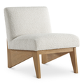 Colinette Cream Boucle Fabric Upholstered Accent Chair