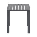 Livana Aluminum Outdoor Patio End Table