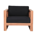 Andorra Water Resistant Fabric Upholsetered Outdoor Patio Chair